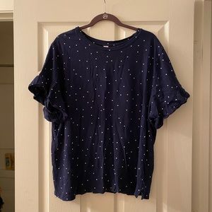 ❤️3 for $15❤️Navy shirt